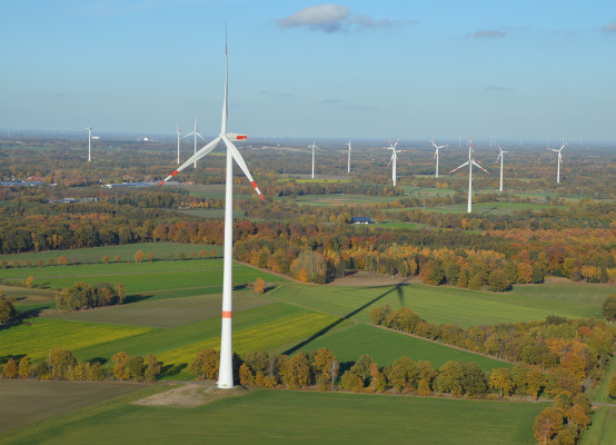 Blick Richtung Saerbeck